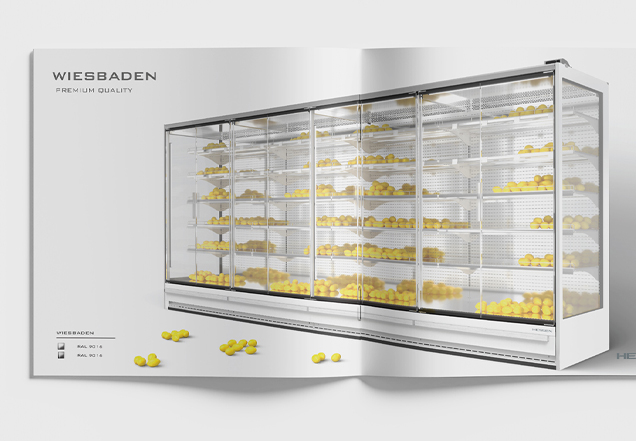 Frigo katalog, Graficki dizajn, projekat