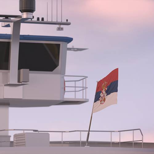 3D animacija tankera, detalj zastava, slider-img