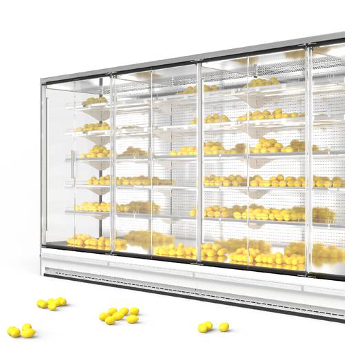3D vizualizacija rashladne vitrine