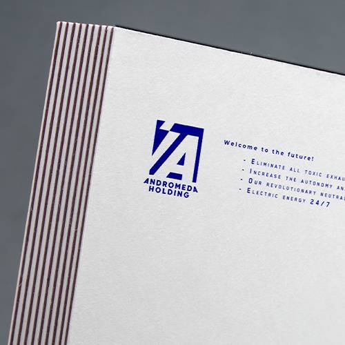 Korporativni identitet, logo na memorandumu, Andromeda