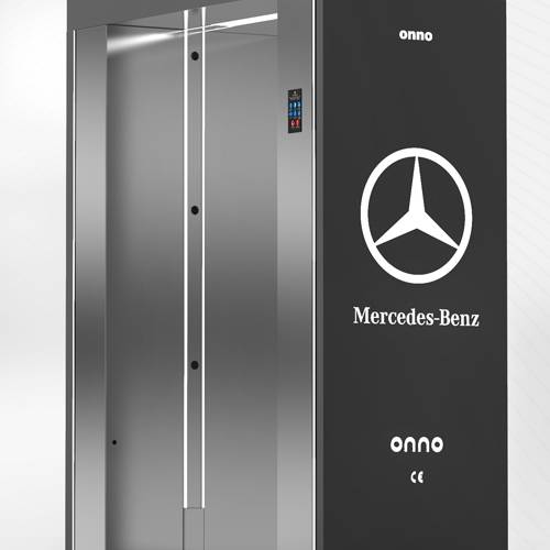 Dizajn proizvoda, ONNO Gate, logo Mercedes Benz na bocnim vratima