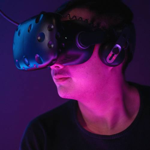 Detalj naocare - Virtual Reality